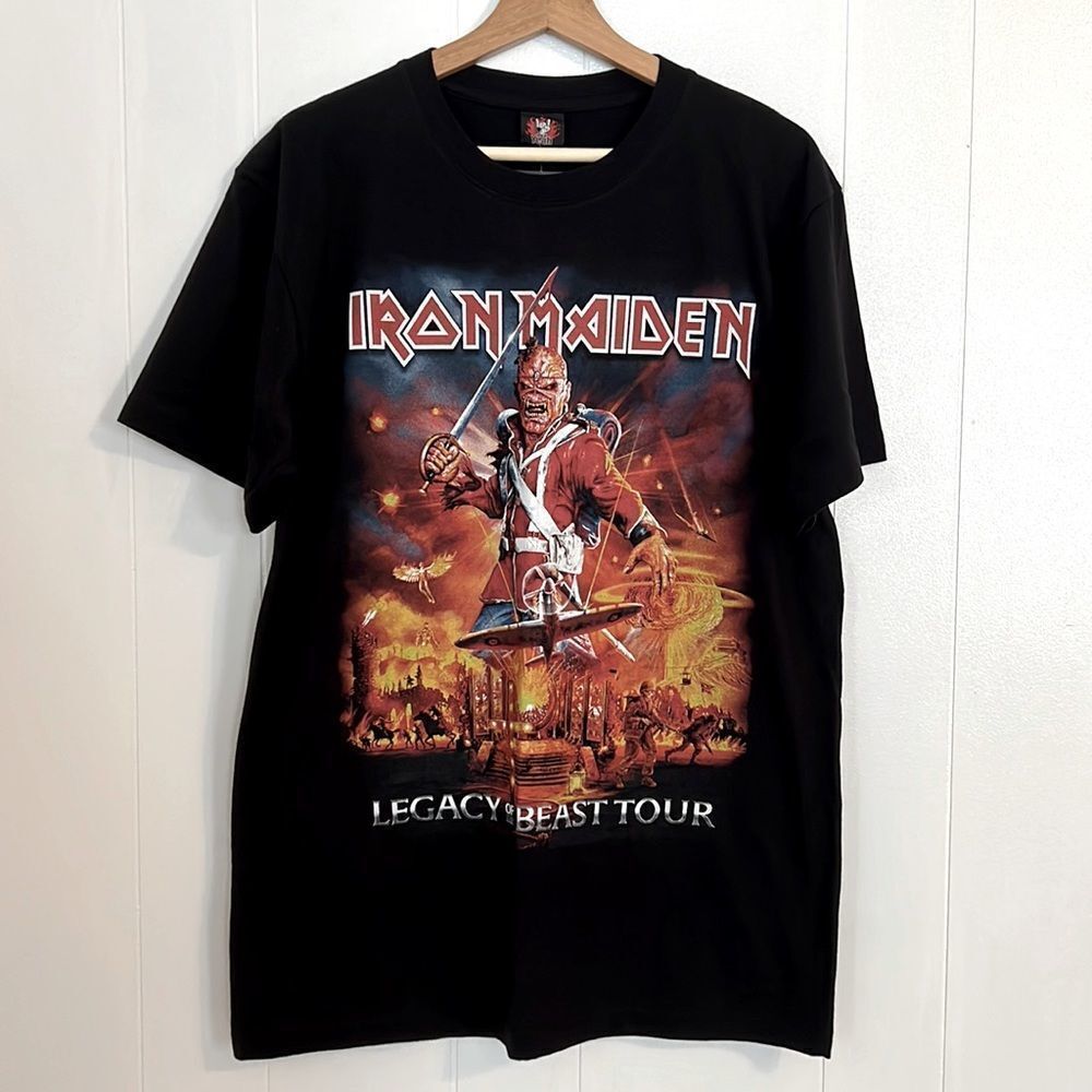 NWT Iron Maiden Legacy Of The Beast T-Shirt Size L